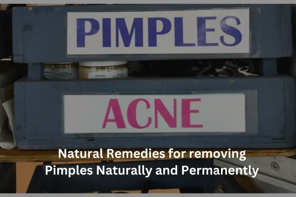 How to Remove Pimples Naturally and Permanently