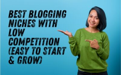 Best Blogging Niches with Low Competition (Easy to Start & Grow)