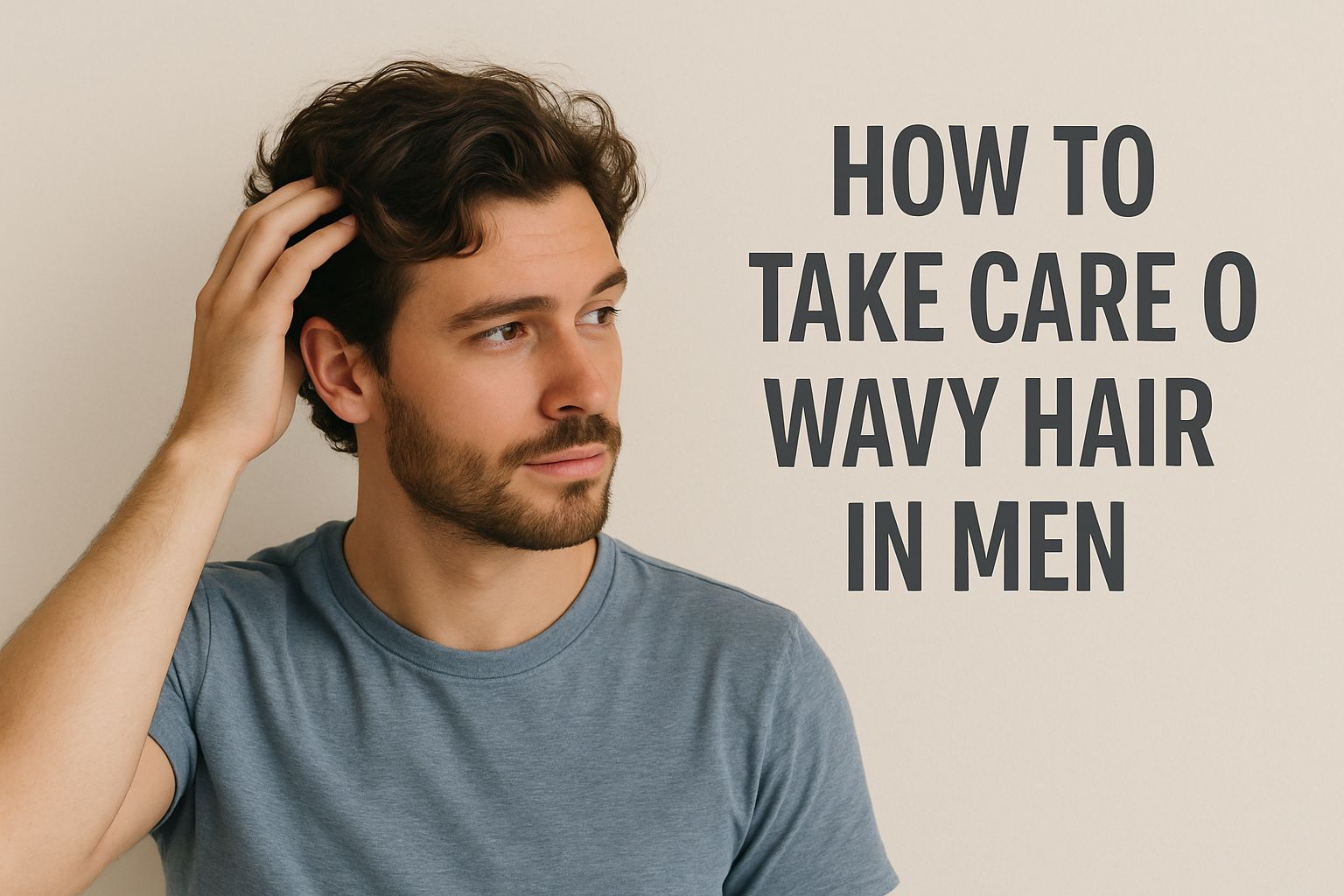 How to Take Care of Wavy Hair in Men