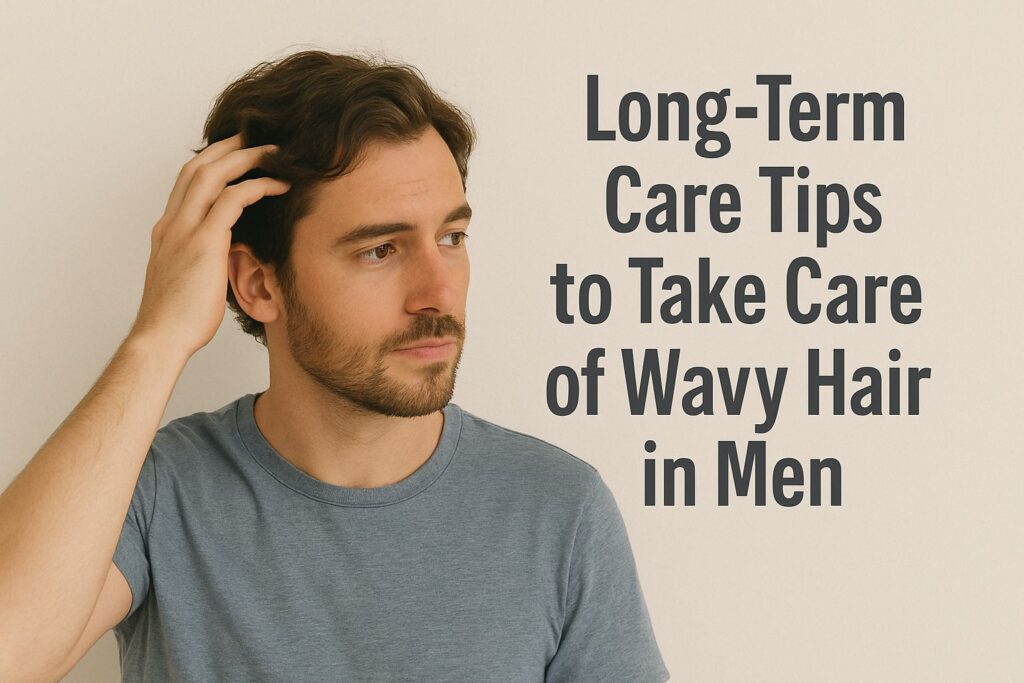 How to Take Care of Wavy Hair in Men