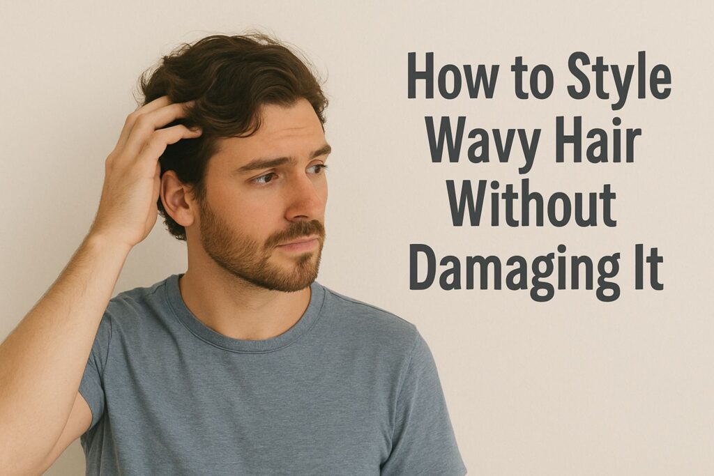 How to Take Care of Wavy Hair in Men