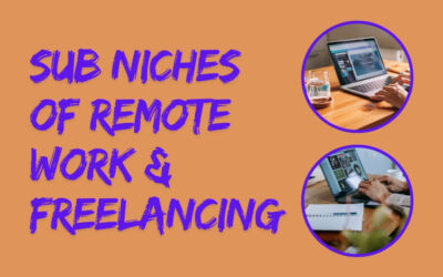Sub Niches of Remote Work & Freelancing
